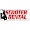 Signmission SCOOTER RENTAL BANNER SIGN scooter rent vespa shop travel mobility B-Scooter Rental - alternate 1